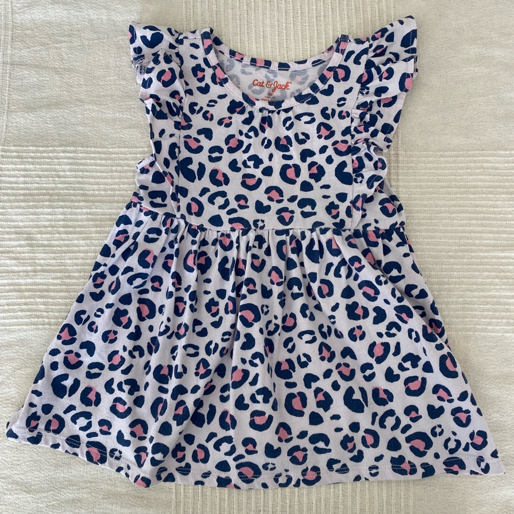 4T - Cat & Jack Leopard Print Tee